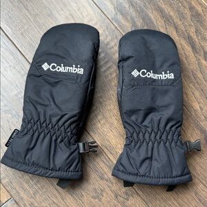 Columbia Omni-Tech Black Insulated Mittens - Toddler O/S